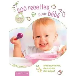 livre 200 recettes pour bébé