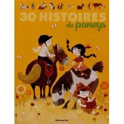 livre 30 histoires de poneys