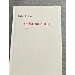 livre alabama song. roman