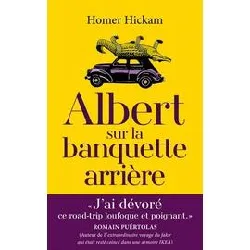 livre albert sur la banquette arrière