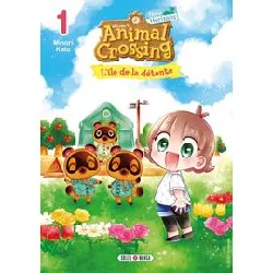 livre animal crossing - new horizons - l'île de la détente - tome 1