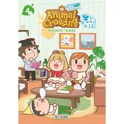 livre animal crossing - new horizons - le journal de l'île - tome 4