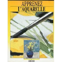 livre apprenez l'aquarelle