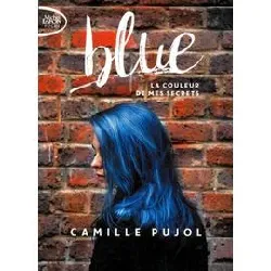 livre blue - la couleur de mes secrets