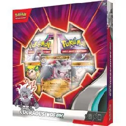 livre carte à collectionner pokémon coffret courrousinge ex