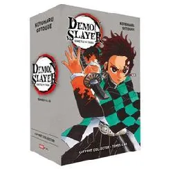 livre coffret demon slayer t04 à t06