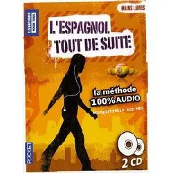 livre coffret l'espagnol tout de suite tout audio (2cd)