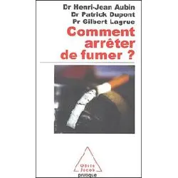 livre comment arrêter de fumer ?