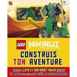 livre construis ton aventure lego ninjago