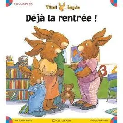 livre déjà la rentrée !