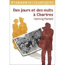 livre des jours et des nuits à chartres