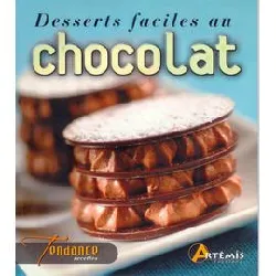 livre desserts faciles au chocolat