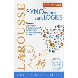 livre dictionnaire des synonymes et analogies