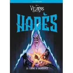 livre disney vilains - hadès, la corne d'abondance