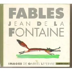 livre fables de la fontaine (les)