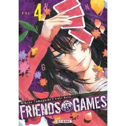 livre friends games - tome 4