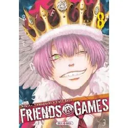 livre friends games - tome 8