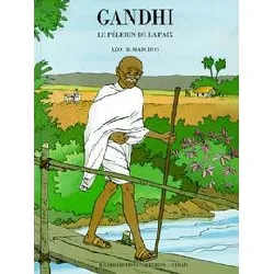 livre gandhi, le pèlerin de la paix