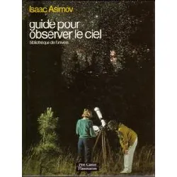 livre guide pour observer le ciel