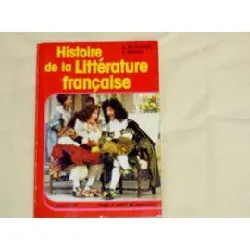 livre histoire de la littérature française