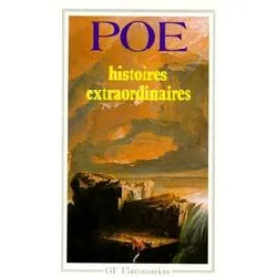 livre histoires extraordinaires - gf n° 39