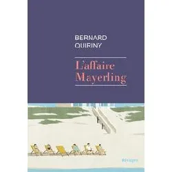 livre l'affaire mayerling