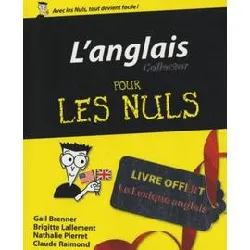 livre l'anglais pour les nuls, édition collector