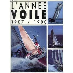 livre l'année voile 1987/1988