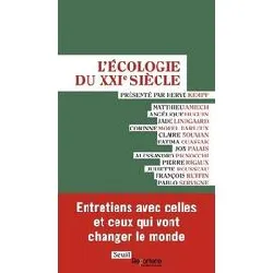 livre l'ecologie du xxie siecle