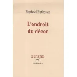 livre l'endroit du décor