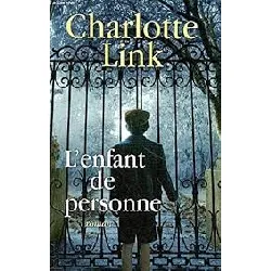 livre l'enfant de personne