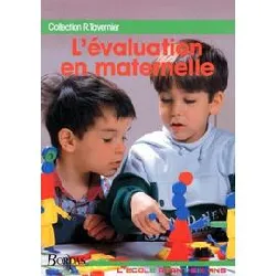 livre l'evaluation maternelle - guide du maître