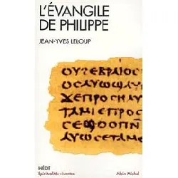 livre l'evangile de philippe