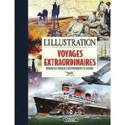 livre l'illustration : voyages extraordinaires