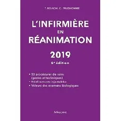 livre l'infirmière en réanimation