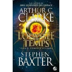 livre l'odyssée du temps tome 2 - tempète solaire