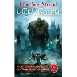 livre l'oeil du golem (la trilogie de bartiméus, tome 2)