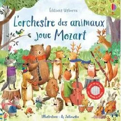 livre l'orchestre des animaux joue mozart