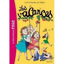 livre la comtesse de ségur 03 ned - les vacances