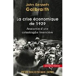 livre la crise économique de 1929