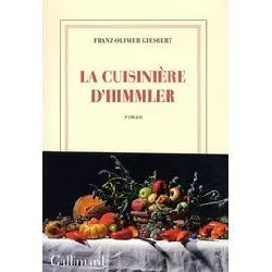 livre la cuisinière d'himmler