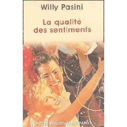 livre la qualite des sentiments