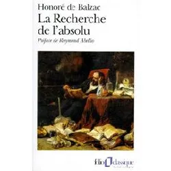 livre la recherche de l'absolu / la messe de l'athée