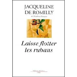 livre laisse flotter les rubans