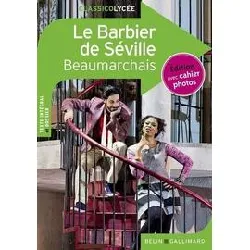 livre le barbier de séville - ou la précaution inutile