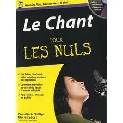 livre le chant pour les nuls - avec 1 cd audio