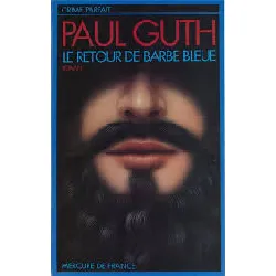 livre le retour de barbe bleue