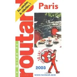 livre le routard paris