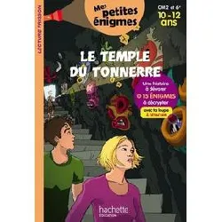 livre le temple du tonnerre