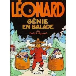 livre léonard - tome 6 - génie en balade